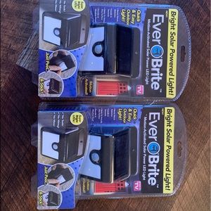 Outdoor solar motion light